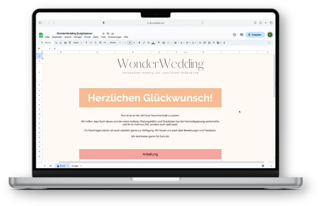 Budgetplaner Grafik